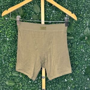 SKIMS Olive Women’s Boxer Shorts